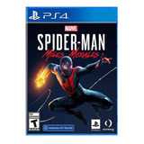 Spider-man Miles Morales Marvel Ps4 Actualización A Ps5 Dspb