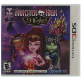 Monster High 13 Wishes 3ds Usado