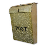 Nach Fz-m1000g Emily Vintage Wall Mounted Metal Mailbox With