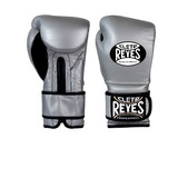 Guantes Cleto Reyes Color Plata Cierre De Contacto 16oz 