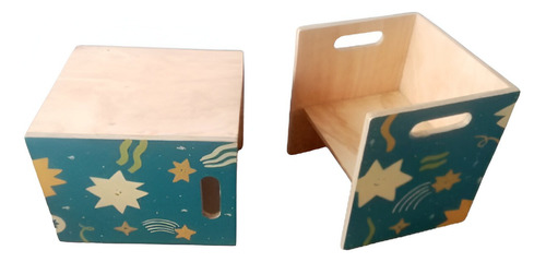 Mesa Y Silla Modelo Montessori