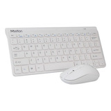 Combo Teclado Mouse Inalambrico Meetion Mini Chico Portátil