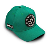 Boné Trucker Verde Brasão Mvck