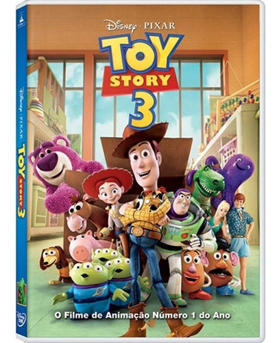 Dvd Toy Story 3 - Disney Pixar Original Lacrado