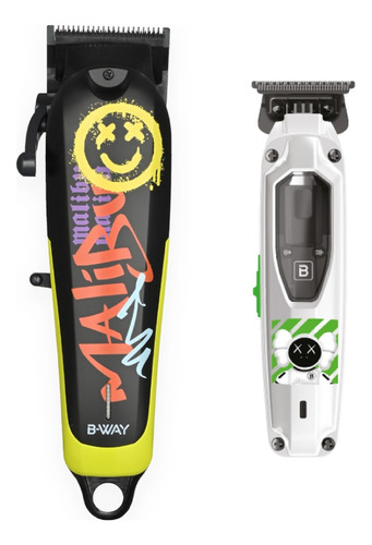 Combo Clipper Malibu + Trimmer T-pro