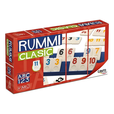 Juego De Mesa Rummi Clasic Cayro Edad 8+ 2-4 Jugadores | Envío gratis