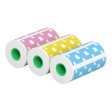 Pegatina De Papel Térmico Peripage, 3 Rollos, Diseño De Oso