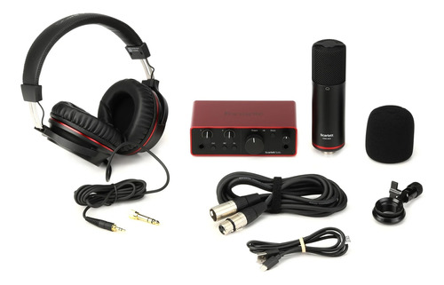 Kit De Grabación Focusrite Scarlett Solo Studio 4ta Gen