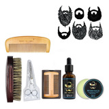 Kit De Reparación De Barba Para Hombre De 6 Piezas