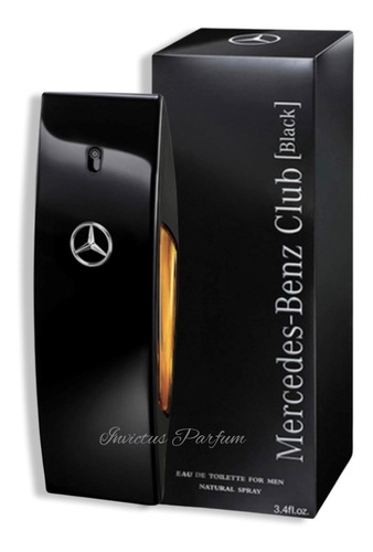 Mercedes-benz Club Black Eau De Toilette 100ml Original