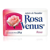 Jabón De Tocador Rosa Venus Rosa De 25 Grs