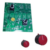 Placa Circuito Controle Mig Balmer 2 Potenciometros E Knobb