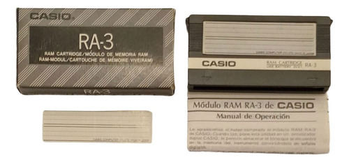 Módulo Tarjeta De Memoria Ram Casio Ra-3 , Nuevos! Serie Cz