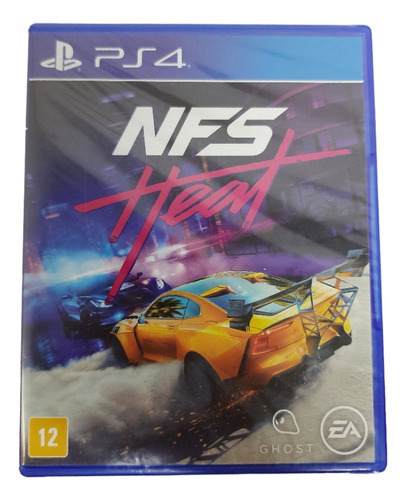 Need For Speed Heat Ps4 Novo Lacrado Mídia Física Original