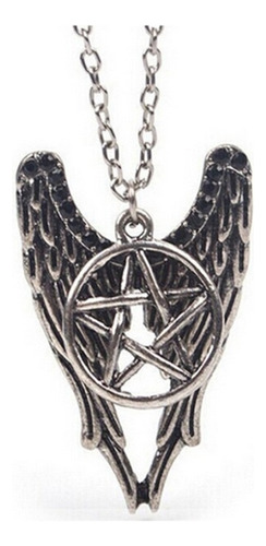 Supernatural - Collar Pentagrama  Dean Winchest Daga Espada