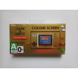 Nintendo Game & Watch Super Mario Bros. Color  Rojo Y Dorado