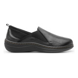 Zapato Dama Vestir Casual Confort Flexi 110303 Negro 