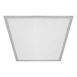 Panel Led Illux Tl-1040 Cuadrado 60x60 40w Plafón Tipo Galleta Slim Color Luz De Día