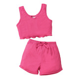 Set R Baby Suit De Ropa De Verano Para Niñas, Conjunto De Pa