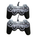 Combo 2 En 1 Controles Doble Control Joystick Usb Profesiona