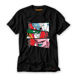 Camiseta Dragon Ball Z Super Vilões Freeza Cell Majin Boo