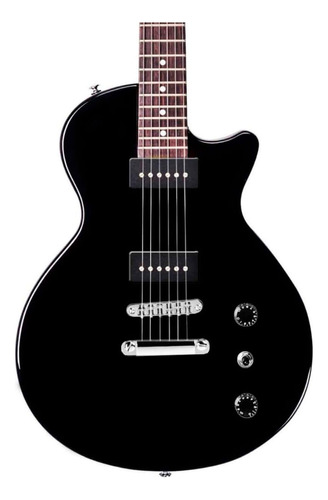 Guitarra Elétrica Les Paul Preto Brilhante Sx Ee3j 