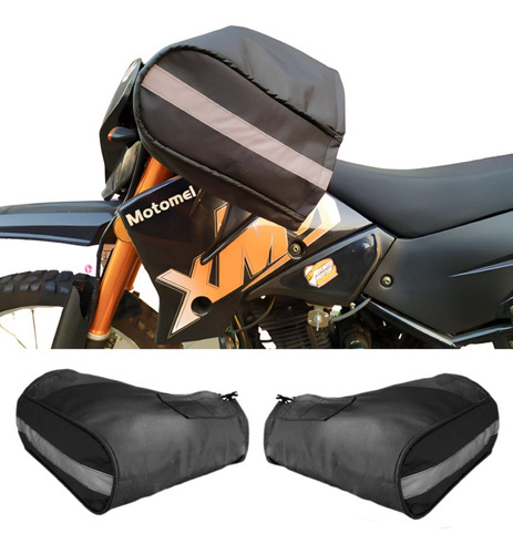 Cubre Manos Para Moto Impermeables Con Tiras Reflectarias