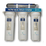 Filtro Purificador Agua Potable Domestico 4etapas Carbon Uv.