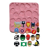 Moldes De Silicone 19 Vingadores Rb381