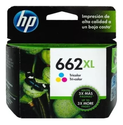 Cartucho Hp 662xl Tricolor