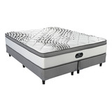 Colchón Y Sommier Simmons Beautysleep 2 Plazas King 200x200 Color Blanco