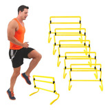 Set De 8 Vallas Para Entrenamiento De Altura Ajustable Amrll