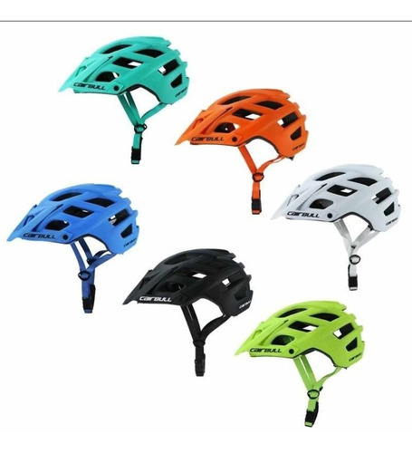 Casco Bicicleta Cairbull Mtb Certificado (m - L) + Obsequio