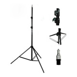 Tripode Iluminacion 2 Mts. Bembe 804p -ideal Para Estudio