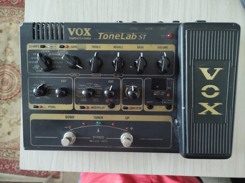 Pedaleira Vox Tonelab St Valvetronix