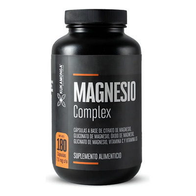 Citrato, Óxido, Gluconato, Glicinato, Vit C Y D3 | 180 Cáps | Meses sin interés