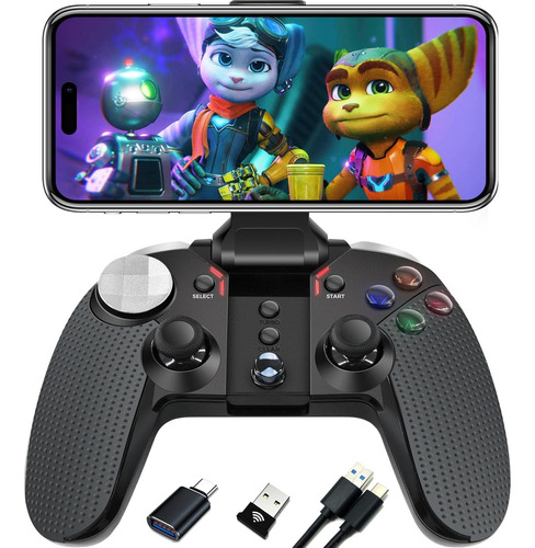 Gamepad Foxgard Control Bt 5.0 Android Pc Switch Ps4 