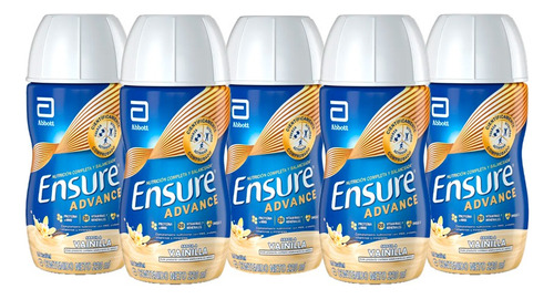 Ensure Advance Vainilla Suplemento Botella 220ml Pack X 12un