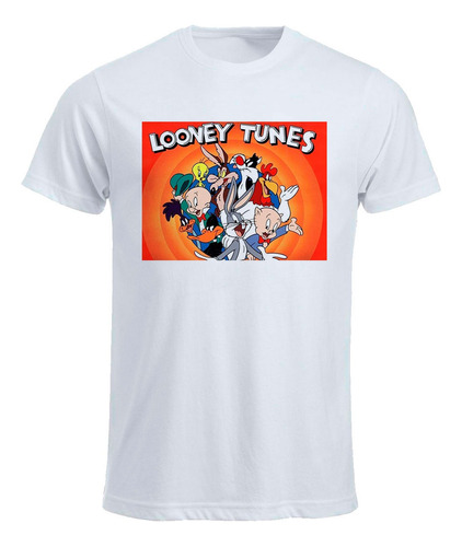 Remera Estampada Sublimada Looney Tunes K050