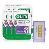 Cera Para Brackets / Ortodoncia Gum® + Vitamina E (6 Piezas)