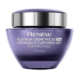 Creme Facial Renew Platinum Dia Protinol 50g Fps25  - Avon