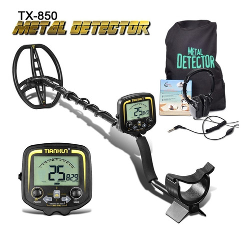 Detector De Metais Profissional Ouro 5m Tx-850 No Brasil