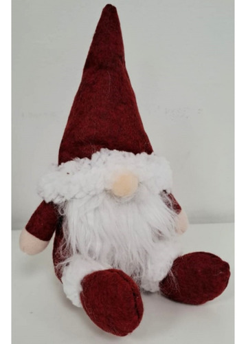 Figura Papa Noel De Algodon 21 Cm