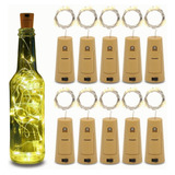 Luces De Corcho Para Botella De Vino, 10 Unidades, 2 M, 20 L