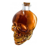 Botella Calavera Vidrio Craneo Vodka Whisky 750 Ml Skull