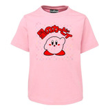 Polera Kirby Rosa Videojuegos Kawaii Grafimax