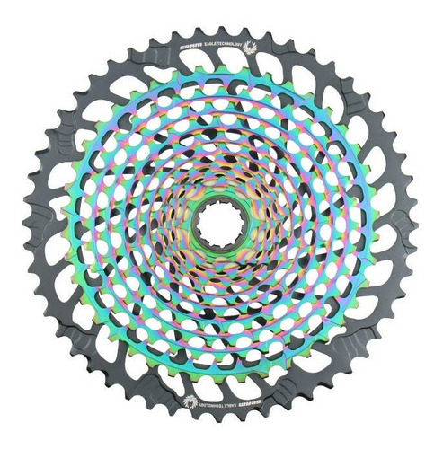 Cassete Sram Xx1 Eagle Xg-1299 Rainbow 12v 10-52 - X01 Axs