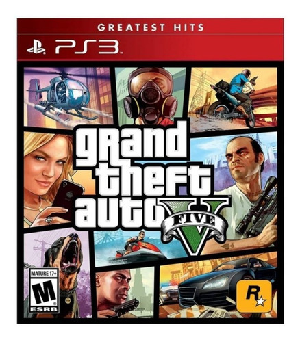 Juego Grand Theft Auto V - Ps3 (nuevo-sellado)