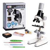 Kit De Microscopio Científico Para Juguetes Infantiles