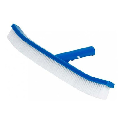 Cepillo Curvo Para Piscina 18  Cerdas De Nylon Panda | MercadoLibre
